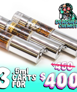 buy Deadhead Chemist DMT 3 Cartridges Deal .5mL